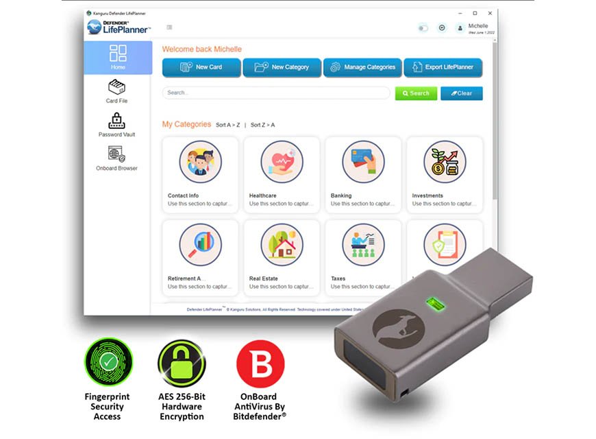 Kanguru Defender LifePlanner