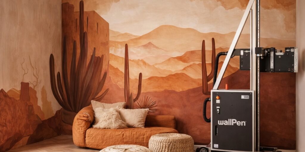 PRO TECHnology wallPen wall printing UAE direct printing on wall