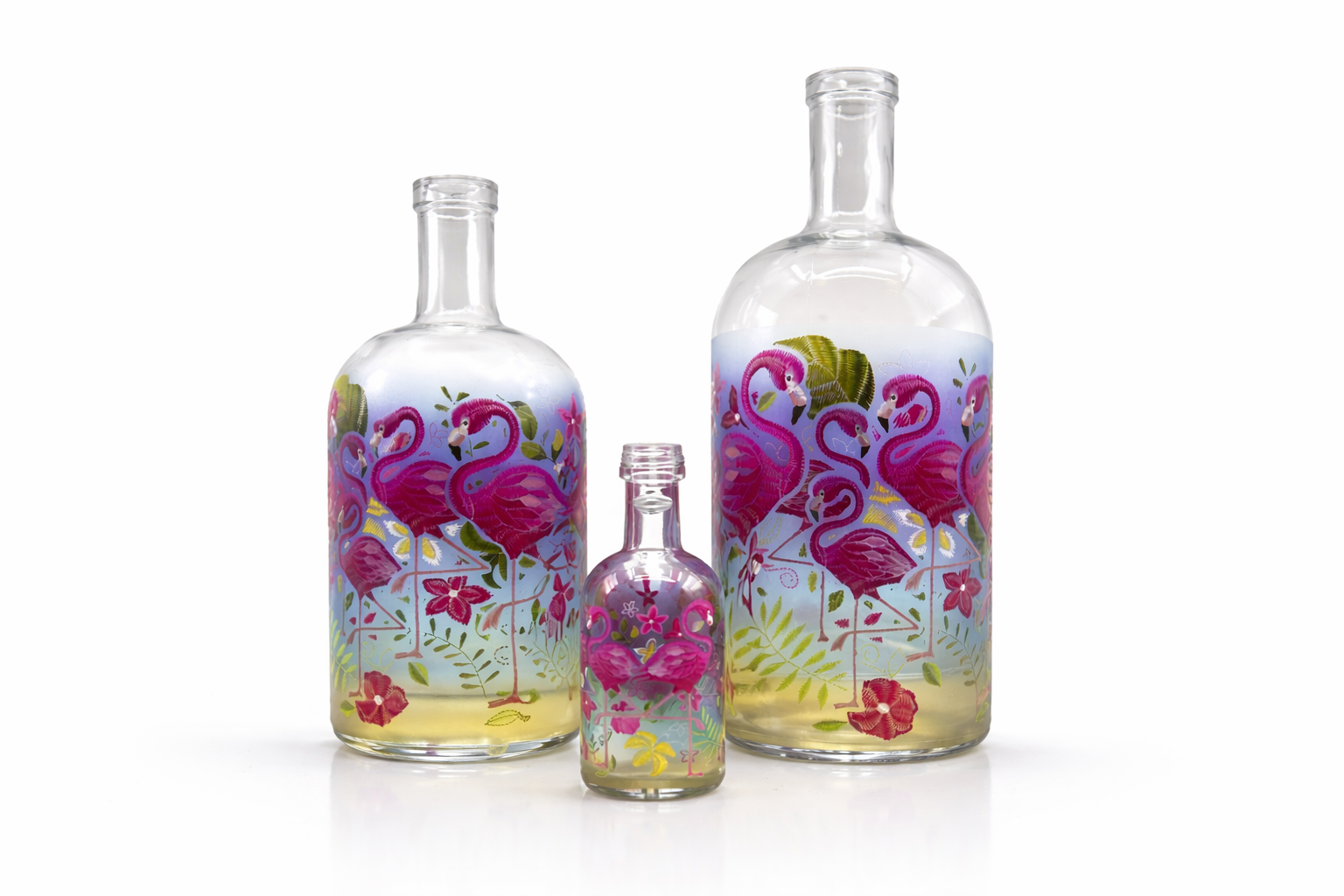 High-quality bottle printing by PRO TECHnology using LSINC direct-to-object technology