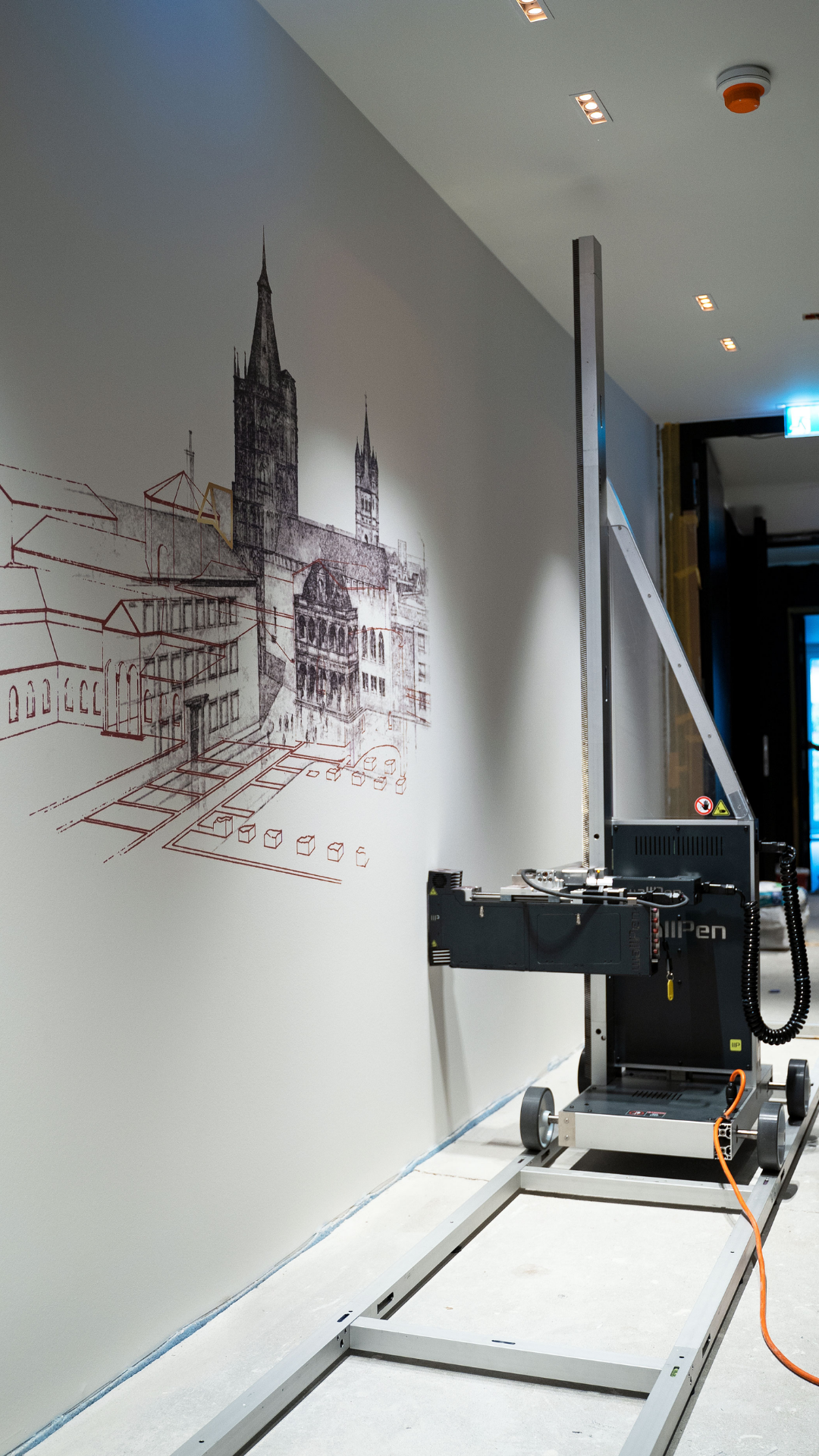 wallPen direct wall printing machine