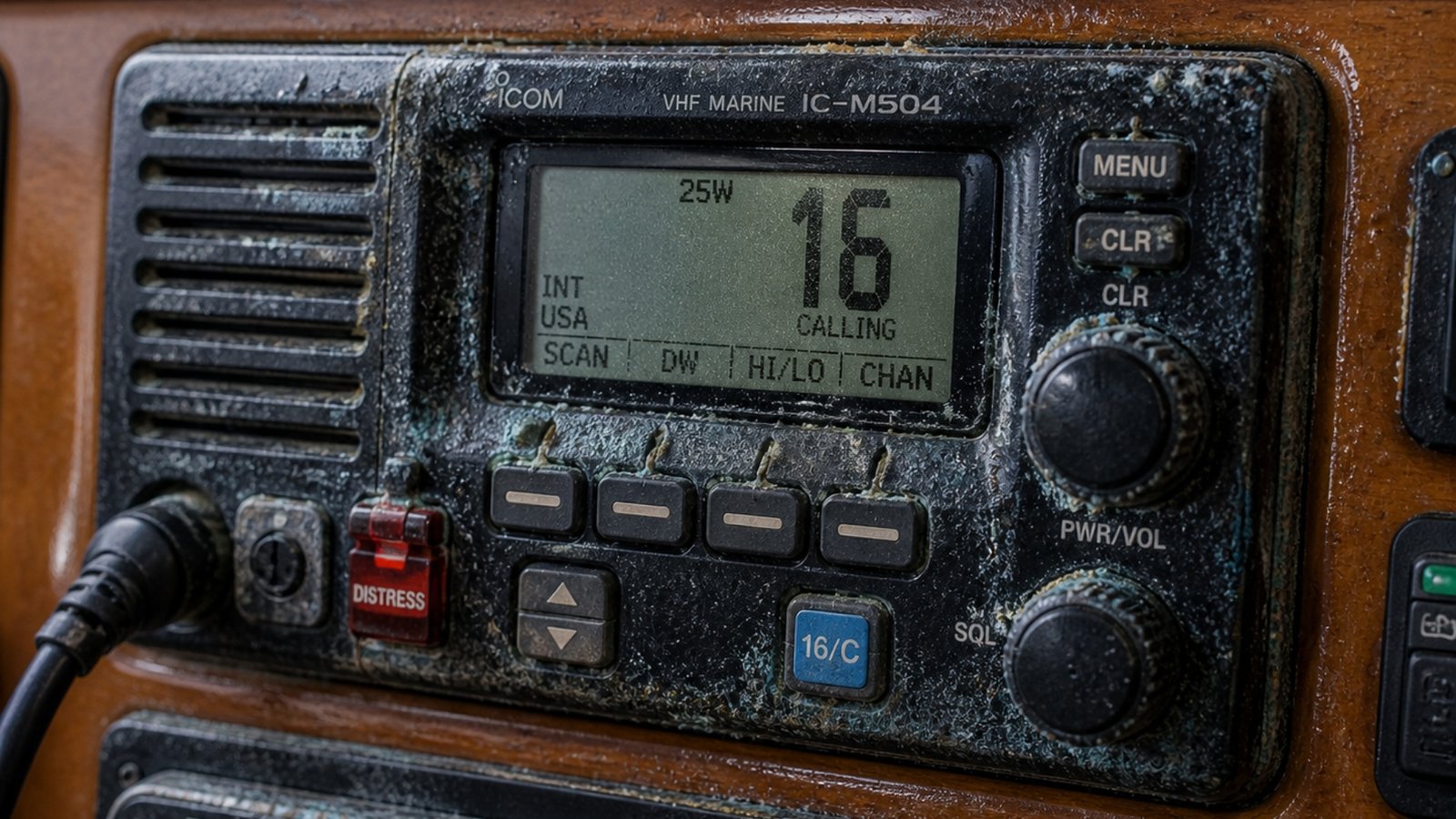 Yacht electronics corrosion due to humidity