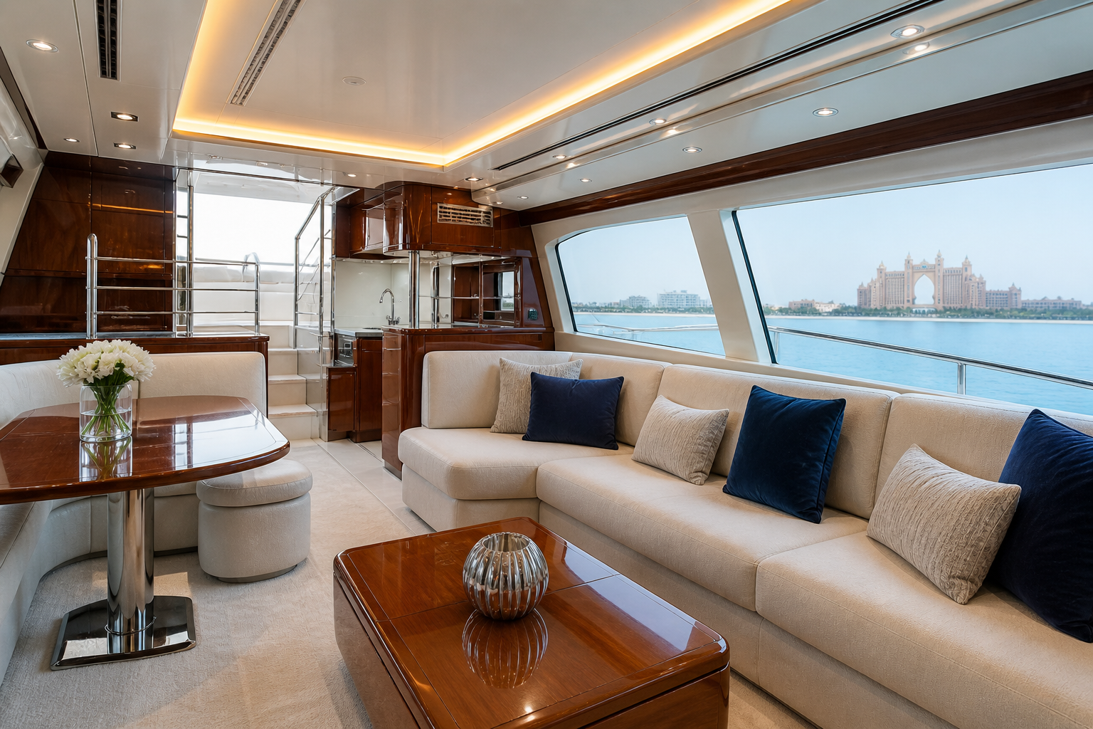Palm Jumeirah yacht corrosion and interior damage case study